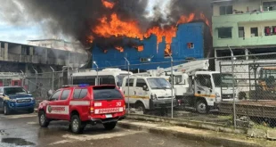Incendio en Calidonia deja 38 familias damnificadas y despliega operativos de asistencia