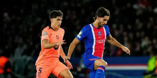 Derrota del Barça ante el PSG en la Champions League