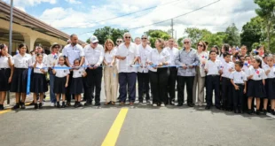 Inauguración de la obra vial Caldera - Alto Boquete en Chiriquí