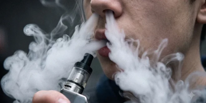 Impacto del vapeo en el tejido pulmonar profundo