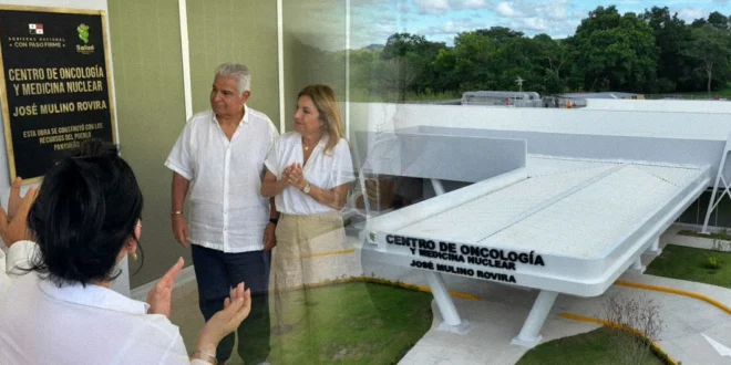 Centro de Oncología y Medicina Nuclear de Bugaba inaugurado por el presidente Mulino.
