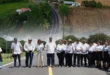 El presidente José Raúl Mulino durante la entrega de carreteras en el distrito de Alanje, provincia de Chiriquí.